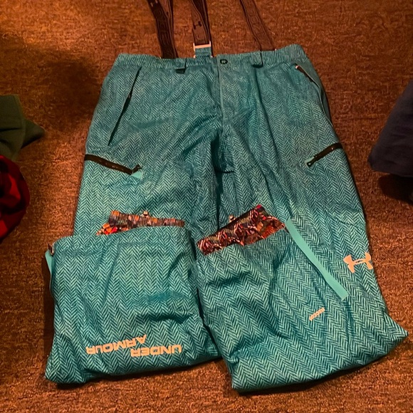 Mens Under Armour snow cover pants! Sz Lg - Picture 2 of 6